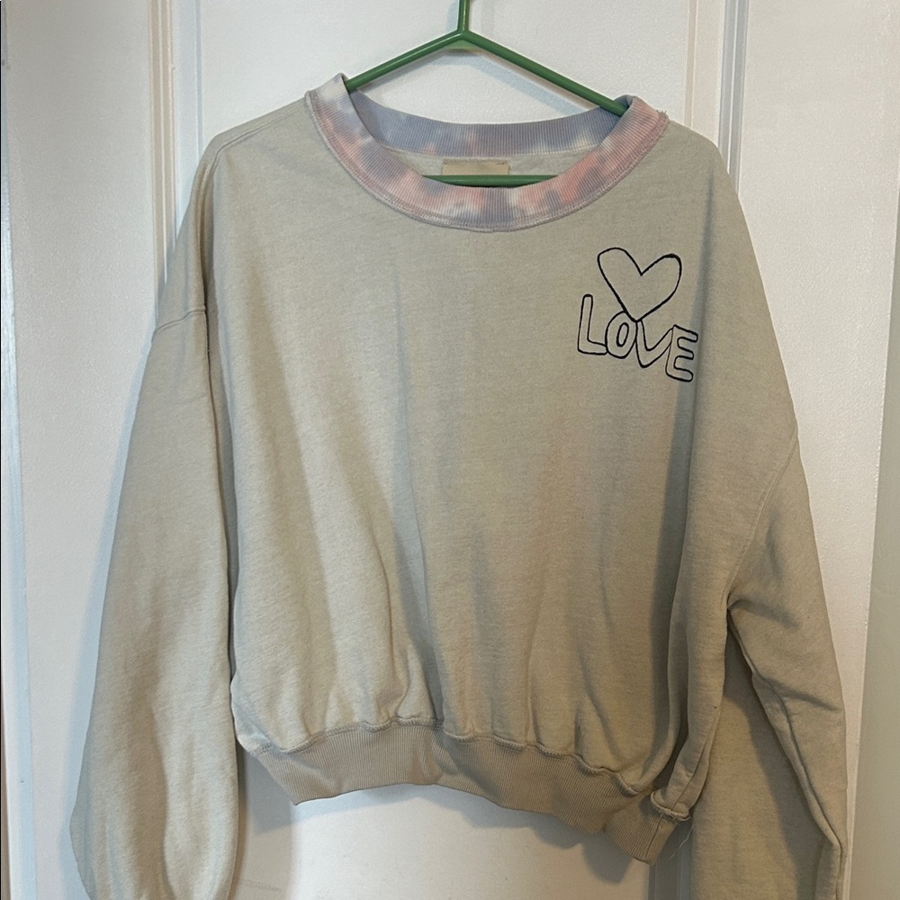 Free People Love Graphic Women's Sweater - Picture 3 of 5